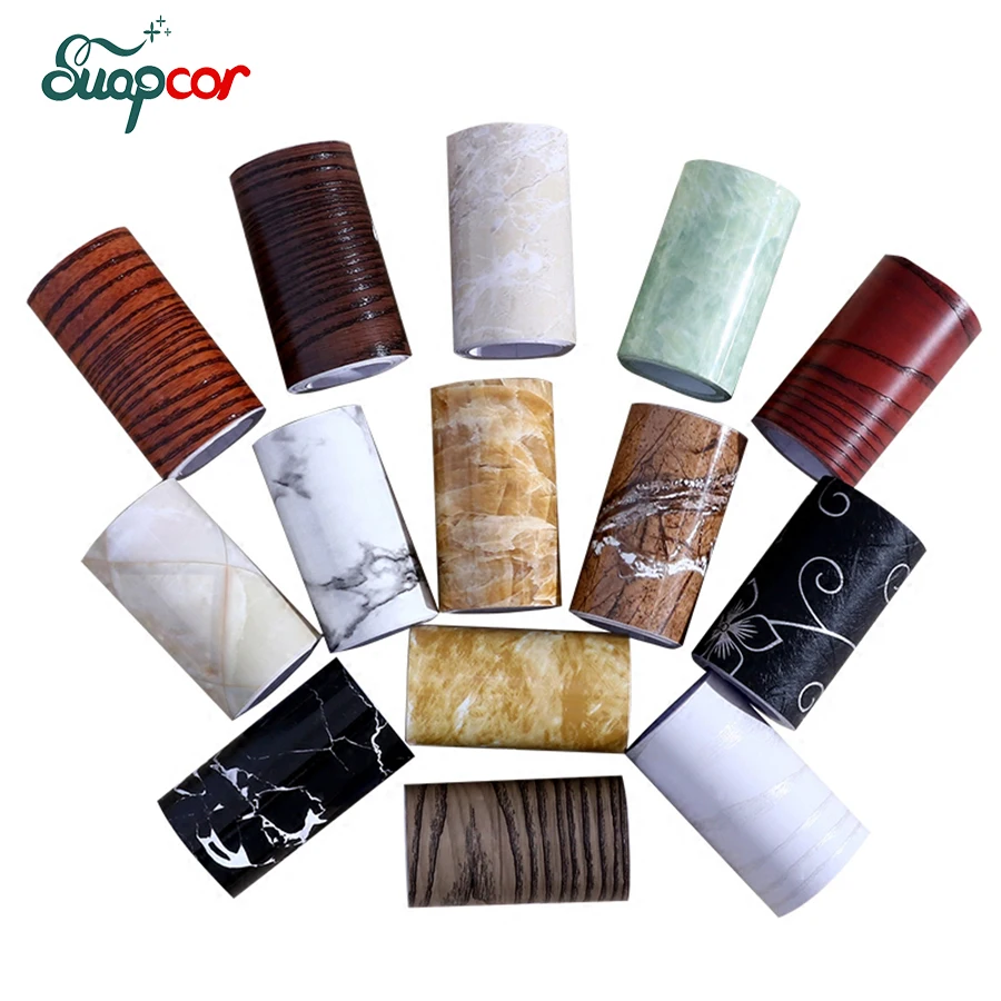 

0.1mx5m Waist Line Wall Sticker Home Decor Kitchen Toilet Waterproof PVC Self adhesive Wallpaper Border Rooms Marble Stickers