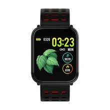 Bluetooth Смарт сенсорный экран ЖК фитнес-часы Шагомер частота сердечных сокращений сна оснастки Спорт Смарт-браслет