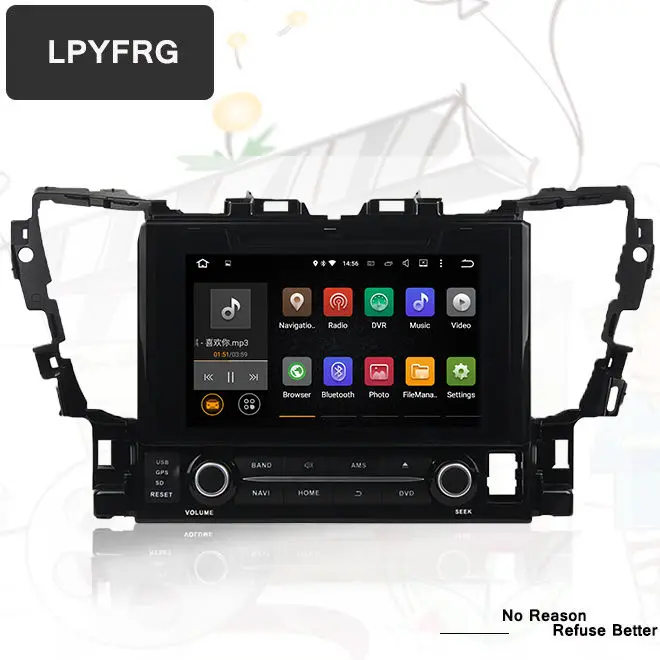 Top RAM 4GB ROM 64G Octa Core Android 9.0 Fit Toyota Alphard 2015 2016 2017 2018 2019 Car DVD Player Navigation GPS Radio 1