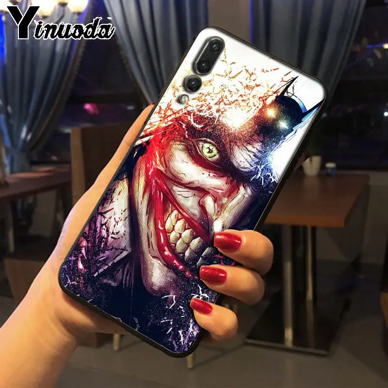 Crazy batman Joker tattoo Design