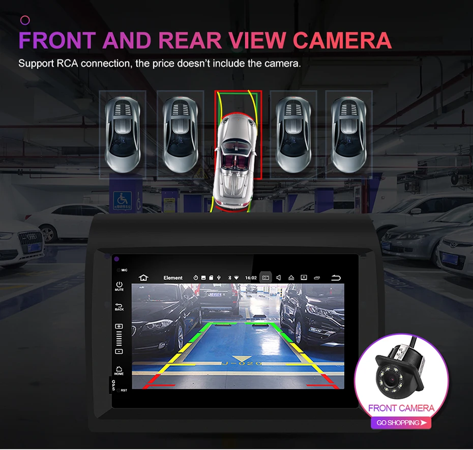 Excellent Isudar H80 Car Multimedia player Android 8.0 2 Din Autoradio For Fiat/Ducato/Peugeot/Boxer/Jumper For Parrot Voice Control DSP 14