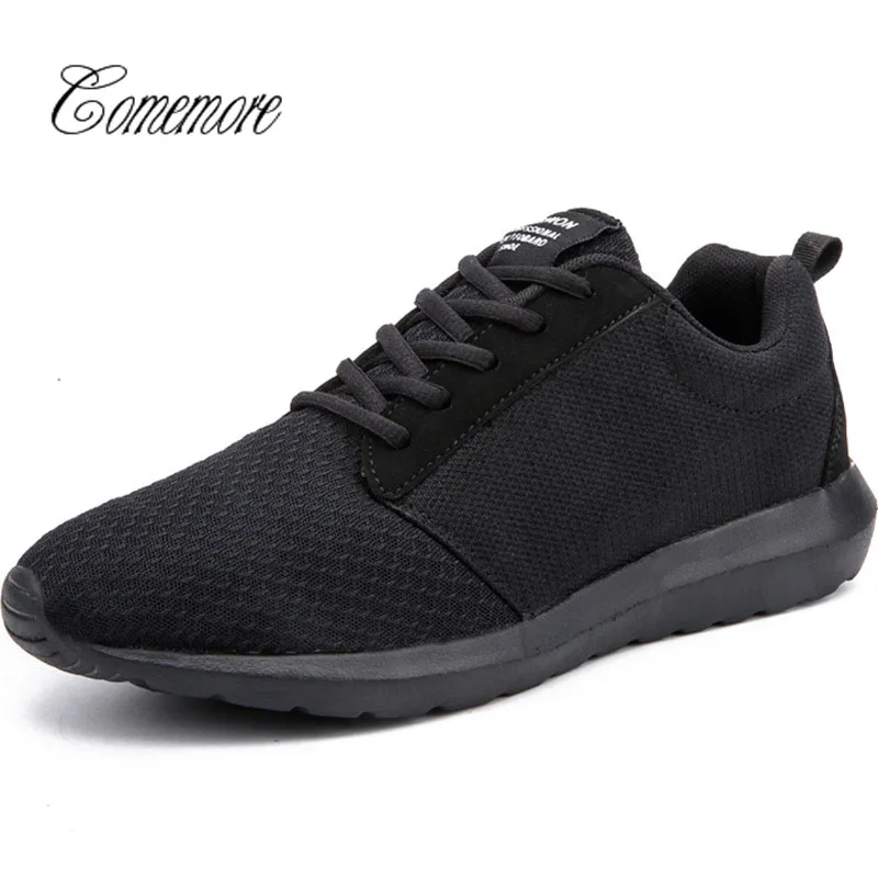 

comemore Mesh Basket Homme Breathable Sneakers Shoes Men's Summer Men Shoes Sport Large Size Footwear Black Tennis Boty