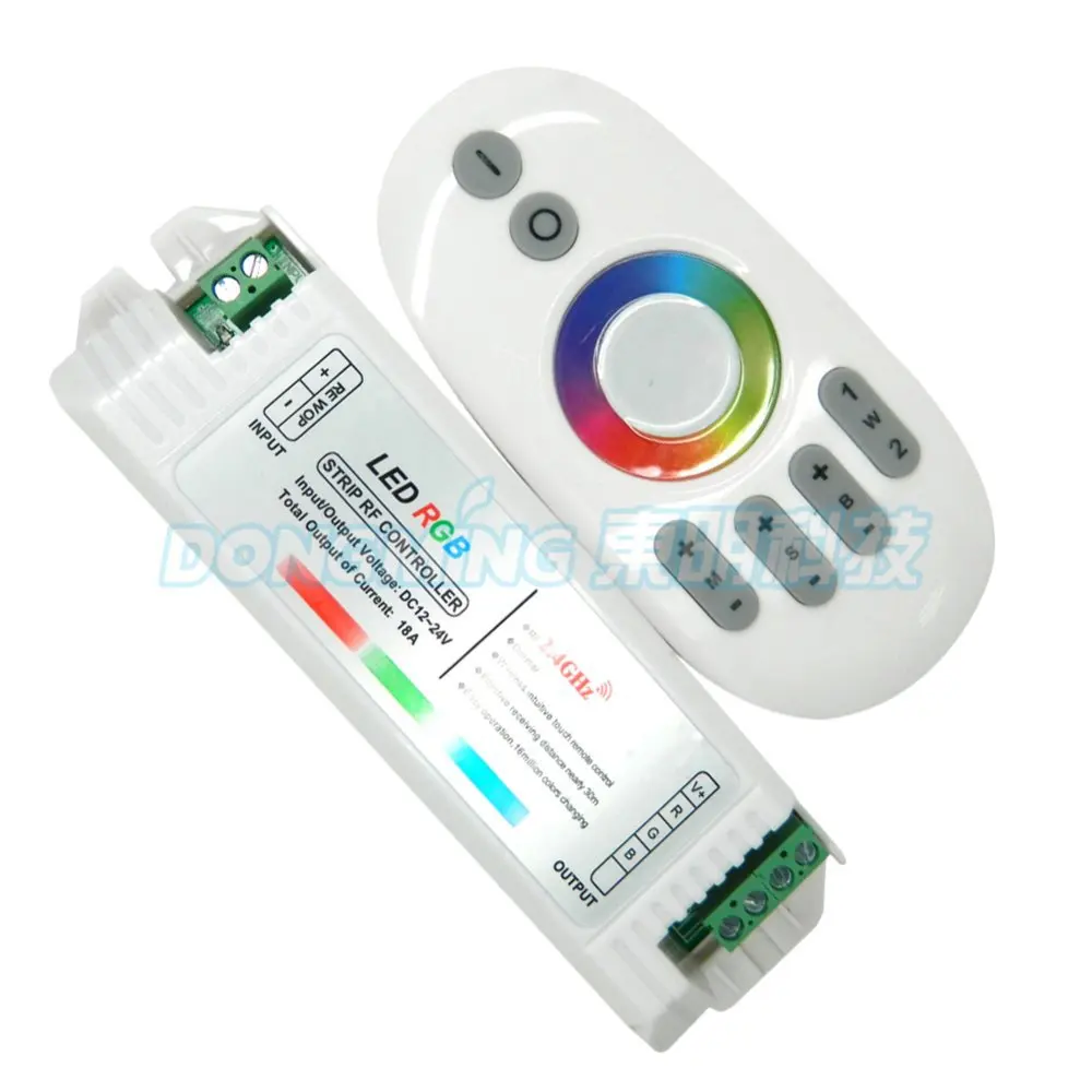 2 4G led Touch pannel беспроводной rgb контроллер с 12V 4g для светодиодной ленты