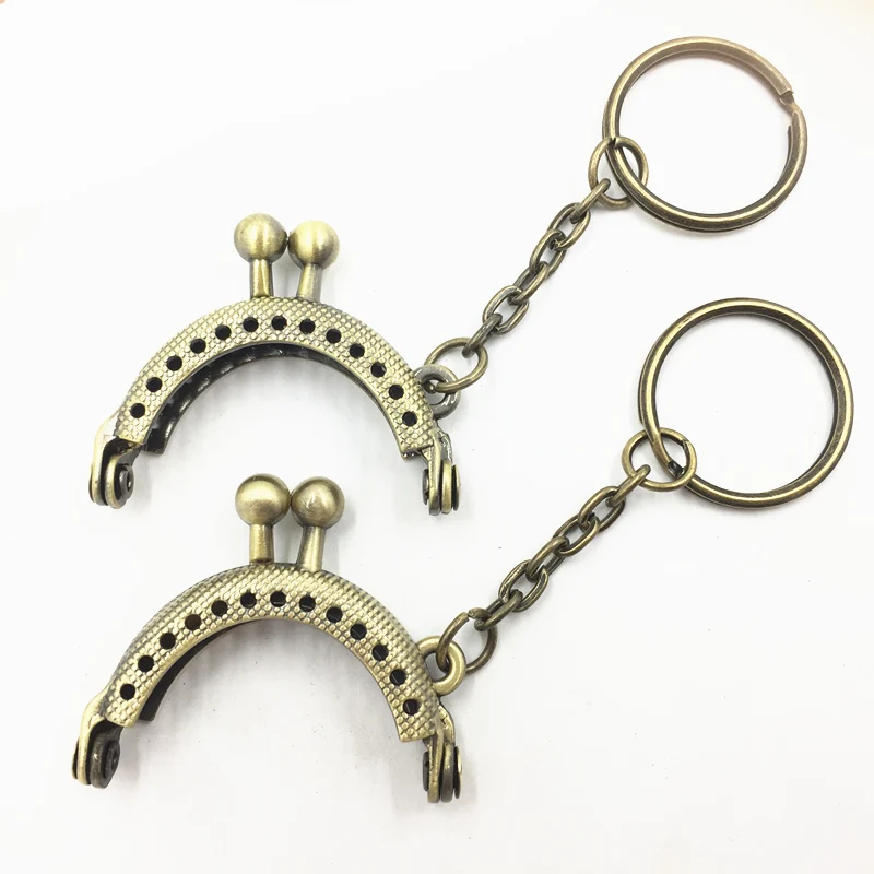 Buy 1Pc Kiss Clasp Lock With Key Ring Fit For Purse