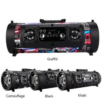 

Abuzhen Bluetooth Speaker 15 W Great Power Wireless Protable Stereo Outdoor Music Player Altavoz Caixa de som Support FM TF