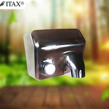 Оригинальная мощная быстрая автоматическая сушилка для рук из нержавеющей стали, отличная электрическая сушилка для рук для ванной комнаты, отеля Q-X-8848