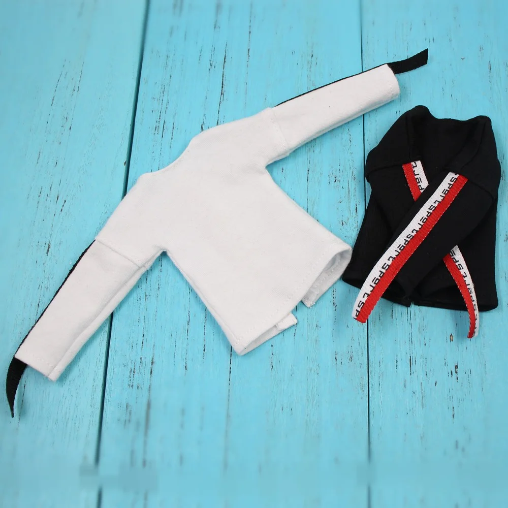 

Outfits for Blyth doll Oversize Shirt hipop style,suit for the 1/6 Blyth,ICY,JerryBerry,Pullip