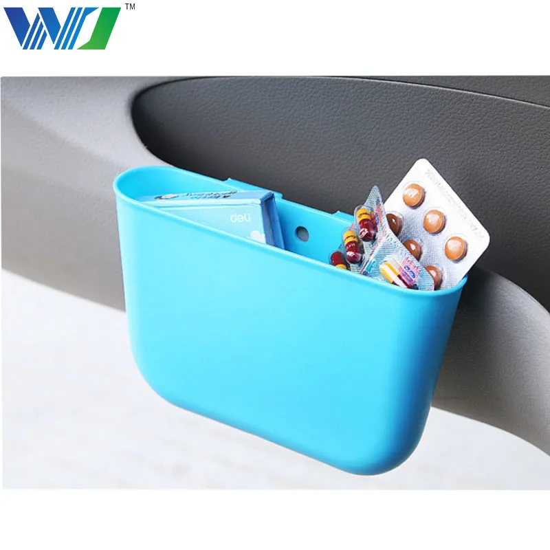 Buy WJ 1Pc Car Garbage Can Car Trash Holder Auto Car Hanging Garbage Dust Case