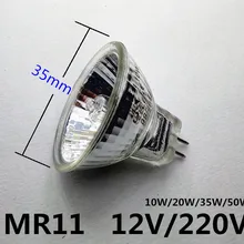 halogen spotlight 220v MR11 12v spotlight 20w 35w MR11 12v halogen spotlight 12v MR11 spotlight halogen 220v 50w diameter 35mm