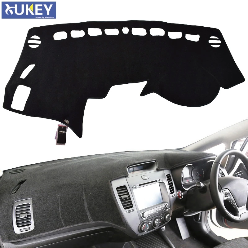 Xukey Dashboard Cover Dashmat Dash Mat Pad Sun Shade Dash Board Cover Fit For Kia Cerato Forte