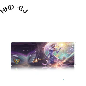 

Logetich Large Cartoon Gaming Mouse Pad Locking Edge Waterproof Mouse Mat World Map 90x40 cm