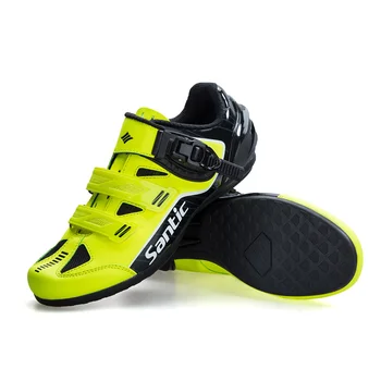 

Santic Men Sports Cycling Shoes Riding Boost Power Shoes No-Lock Non-Slip MTB Road Bike Professional Competition Riding Shoes