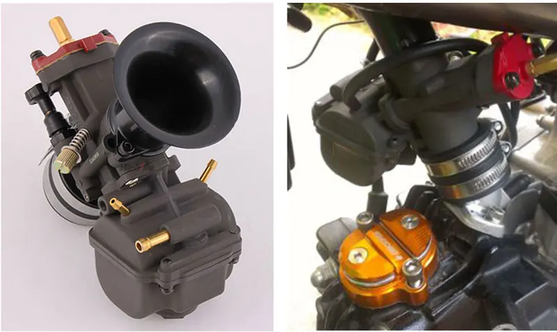 ZSDTRP YD28/30 карбюратор для мотоцикла Maikuni YD MJN28/30 двойной стек Карбюратор Комплект