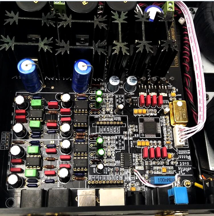 ACCALIA ES9018S готовый HIFI DAC DSD вход: коаксиальный, оптический, USB, IIS ies. Выход: RCA, XLR