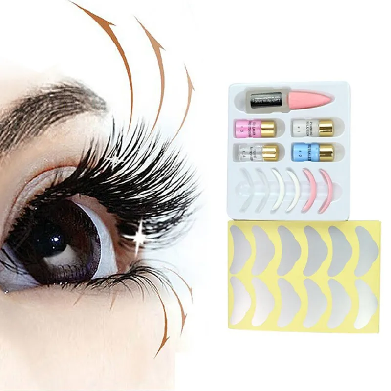 

Beauty 1 set High Quality Lash Lift Eyelash Perming Kit Lift Perm Set With Rods Glue Professional Cilia Extension Lashes