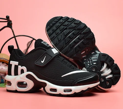 2019 новые детские Air Vapormax Plus Tn 720 металлик 270 макс обувь Мужская Дети Мальчик пакет