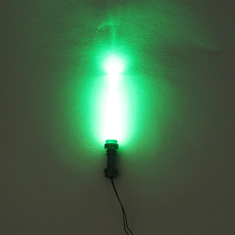 LED light lightsaber for lego figure Toys For Star Wars lego pin The Force Awakens Nano Light Up Set DIY Toys For Children      (10)