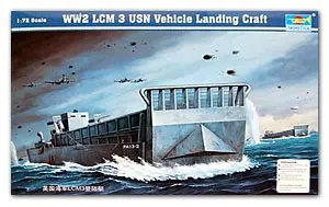 Trumpeter масштаб 1/72 модель 07213 военно морской флот США lсм3 армированный посадочный