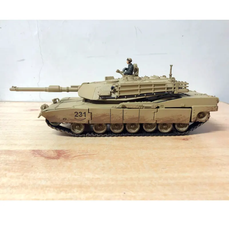 FOV 1/32 масштаб военная модель игрушки M1A1 Abrams главный боевой танк литья под давлением металлический Танк модель игрушки для сбора/подарка