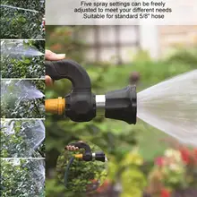 Водяной пистолет power Blaster шланг Насадка домашний сад автомобильный наконечник-распылитель для мытья поверхностей автомобилей Пять настроек распыления