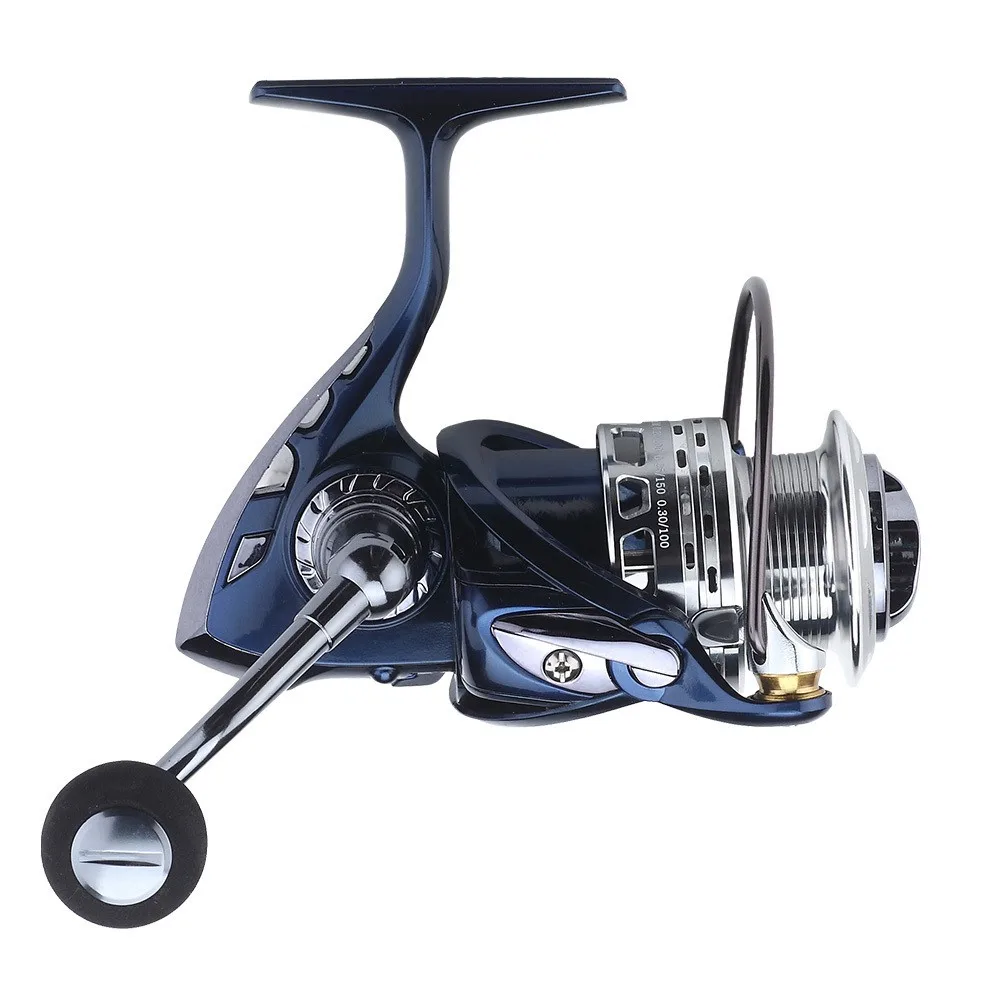 

Stainless Steel SC11F Series High-precision Premium Spinning Reel 9+1 BB Fishing Reel CNC Alloy Body/Handle; Soft Knob