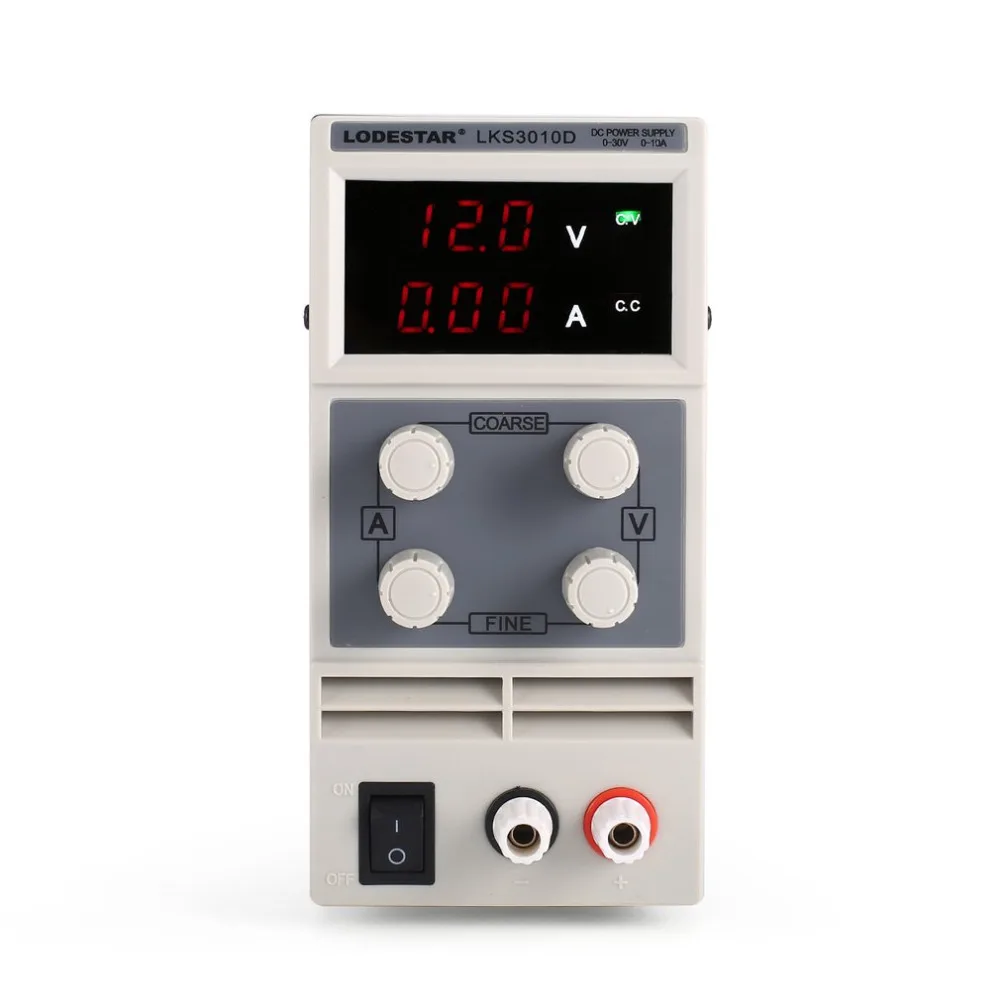 

30V/10A Digital DC Power Supply Current Voltage Adjustable Switching Stabilized Volt for Electric Maintenance Sale