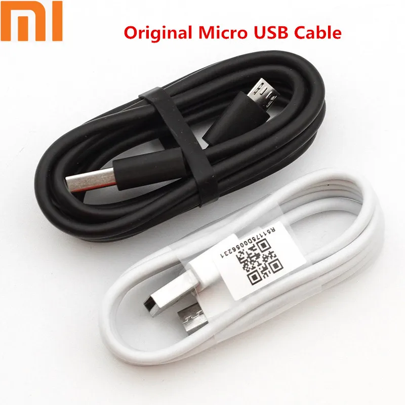 

Original XIAOMI Micro USB Cable mobile phone Date Sync Cellphone Charge line For Redmi 7A 6A 5 plus note 6 Pro 5a 4X 2S A2 lite