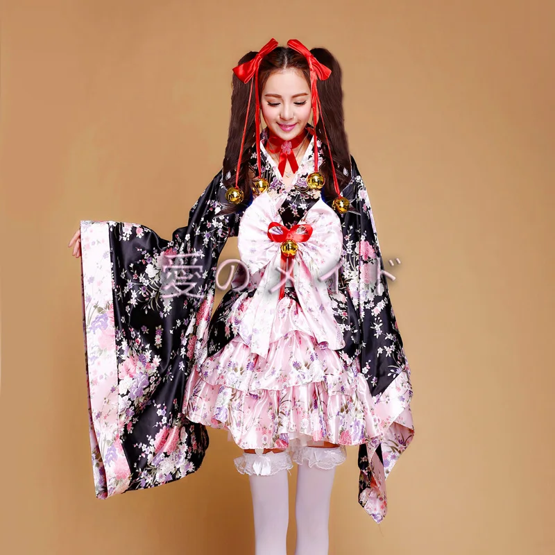 font b Anime b font Heavy Sakura Kimono font b Cosplay b font Costume Japanese
