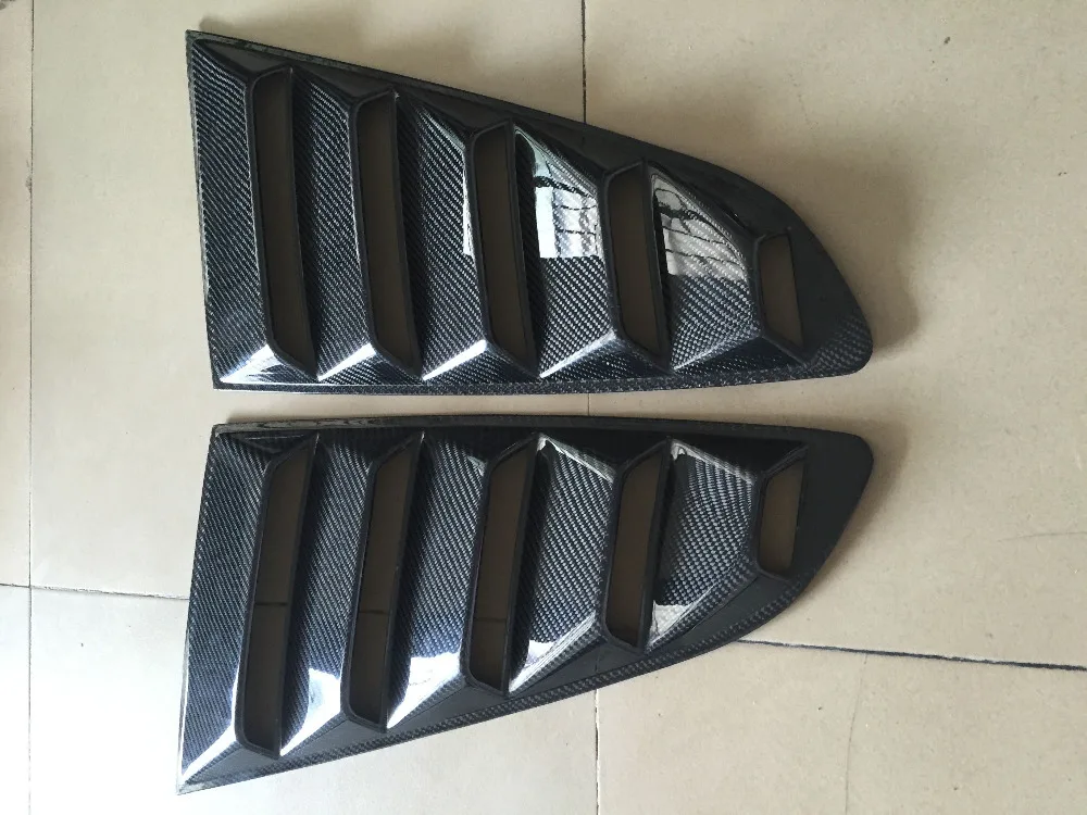 מוצר 2015 Mustang side window louverscarbon fiber Side Window