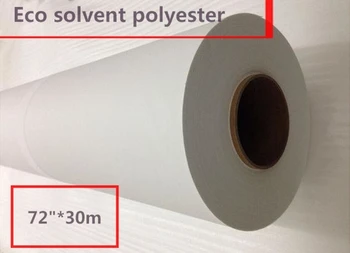

72in wide format solvent polyester waterproof canvas for background print