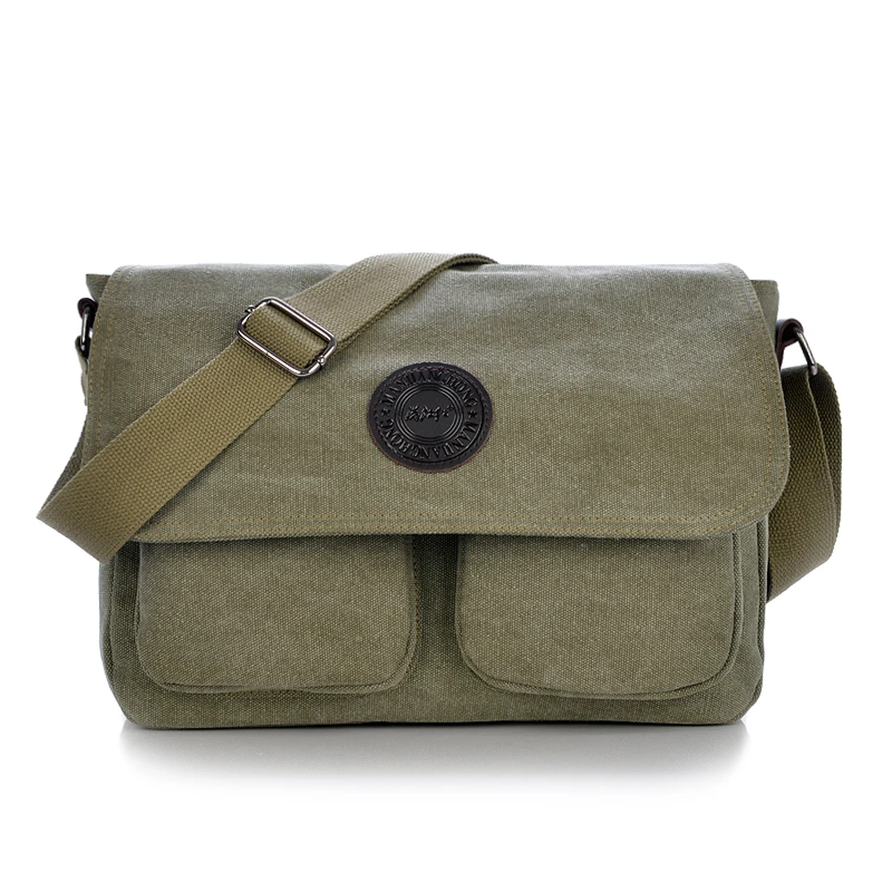 Vintage Canvas Messenger Bag Men Women Shoulder Casual Sport Vintage Canvas Messenger Bag Men Women Shoulder Casual Sport School College Student Book For In S Costumes From Novelty