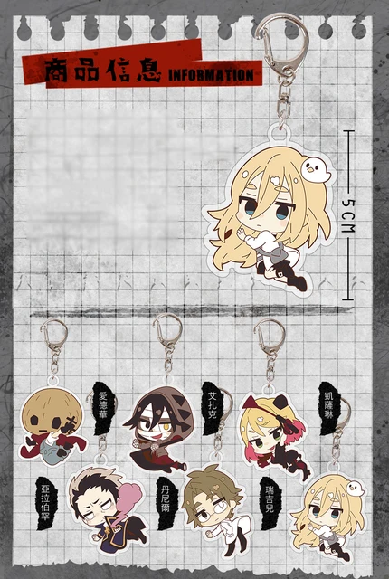 Gochi-chara Acrylic Key Ring Angel of Death Zack (Anime Toy) - HobbySearch  Anime Goods Store