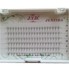 1 компл. 5D Для женщин мягкий норки черный 0.07 волны C 8 мм до 13 мм Смешанные отдельные Накладные ресницы поддельные глаз ресницы Макияж расширение Инструменты