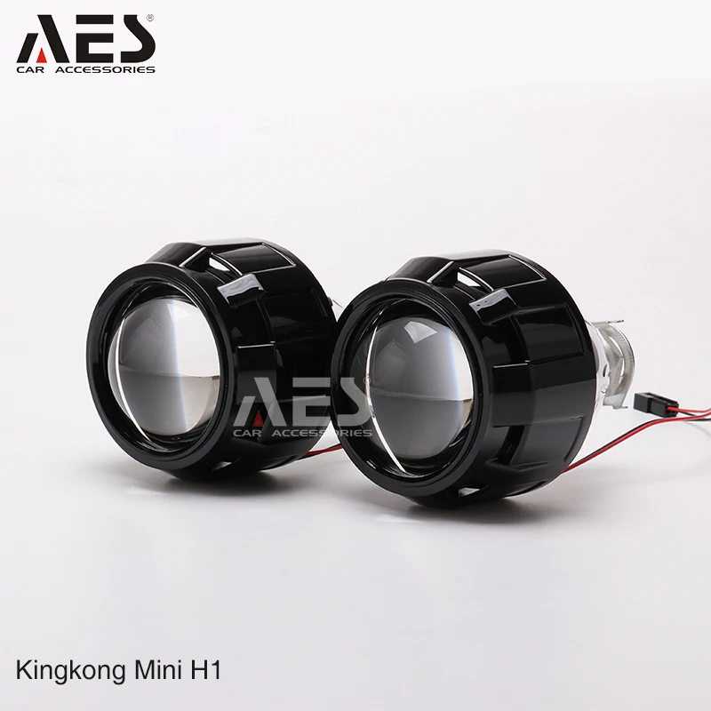 Биксеноновые Проекционные линзы AES Kingkong Mini H1 2 5 дюйма для модификации фар