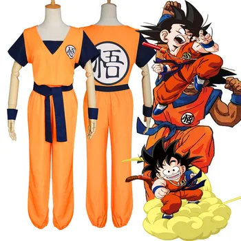 

Dragon Ball Z Suit Halloween Costumes Goku cosplay costume for adults
