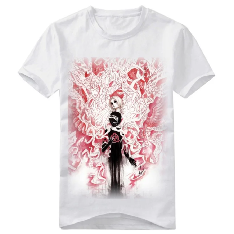 Хлопковая футболка высокого качества унисекс с японским аниме Cos SCP, хлопковая Повседневная футболка, футболка со специальным ограничением, футболка SCP