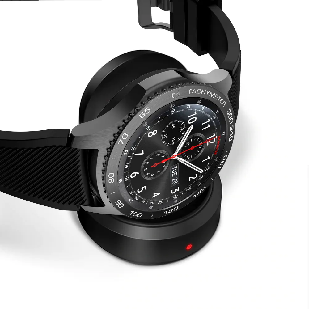 Ободок для Galaxy Watch 46 мм ободок кольцо Крышка для samsung gear S3 Frontier/S2 SM-R720 против царапин умный браслет чехол с металлическим кольцом