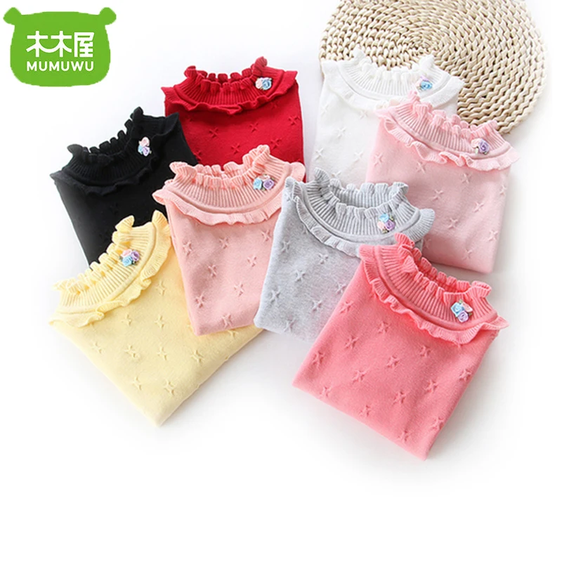 

girls spring/autumn pull-over sweaters, different color, size 80 to 140