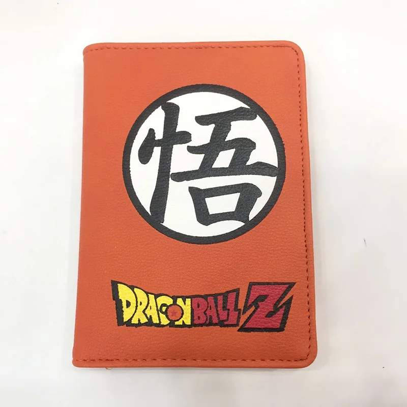 Лидер продаж японское аниме Dragon Ball Z Обложка для паспорта прочный кожаный ID Держатель карты сумка креативный подарок для мужчин мультфильм держатель для паспорта