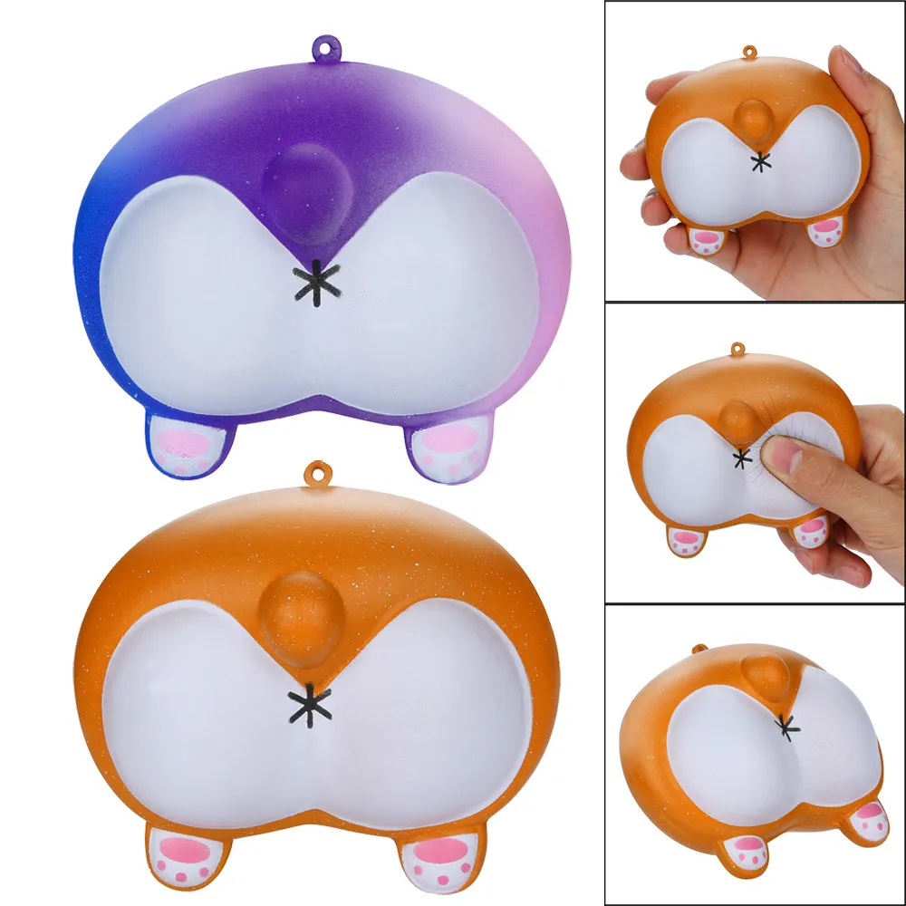 Очаровательны Squishies Kawaii Jumbo Cokey Butt замедлить рост крем Ароматические снятие стресса игрушечные лошадки мягкими медленно нарастающее при сжатии ToysZ04