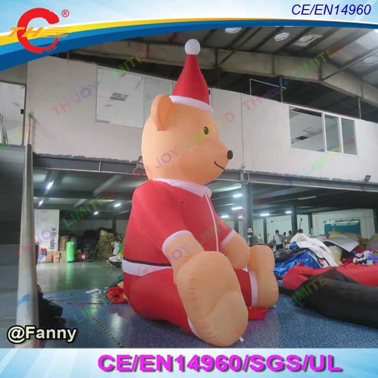 giant inflatable santa bear 3