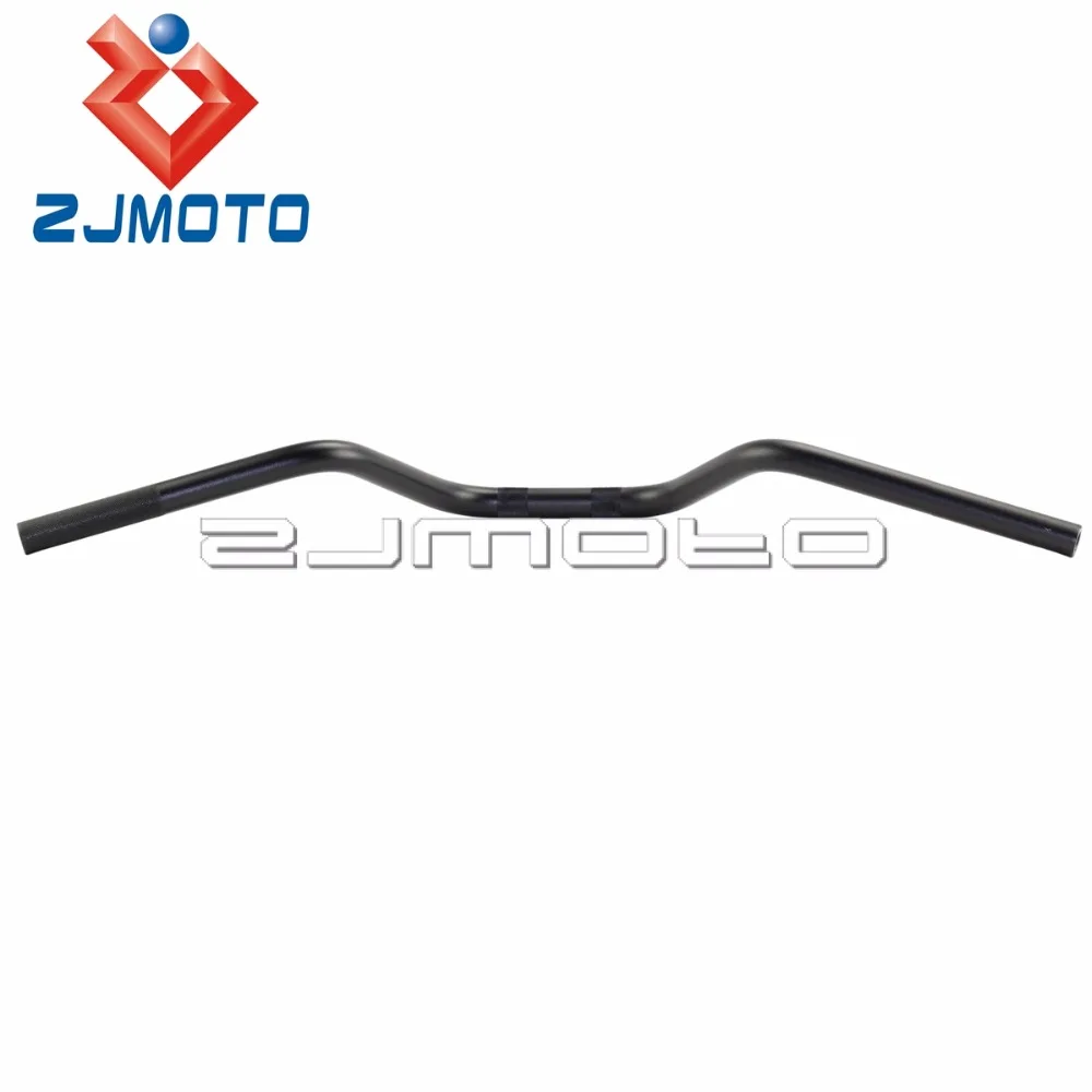 Черный мотоцикл Европейский стиль 22 мм руль Мотоцикл Байк 7/" Ручка Бар трубы для мотокросса ATV Quad Enduro