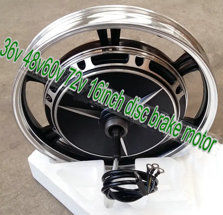 

36v48v60v72v 1000w motor 16inch disc brake big power for electric bike/ pedal scooter electric motocycle tricycle ATV diy part