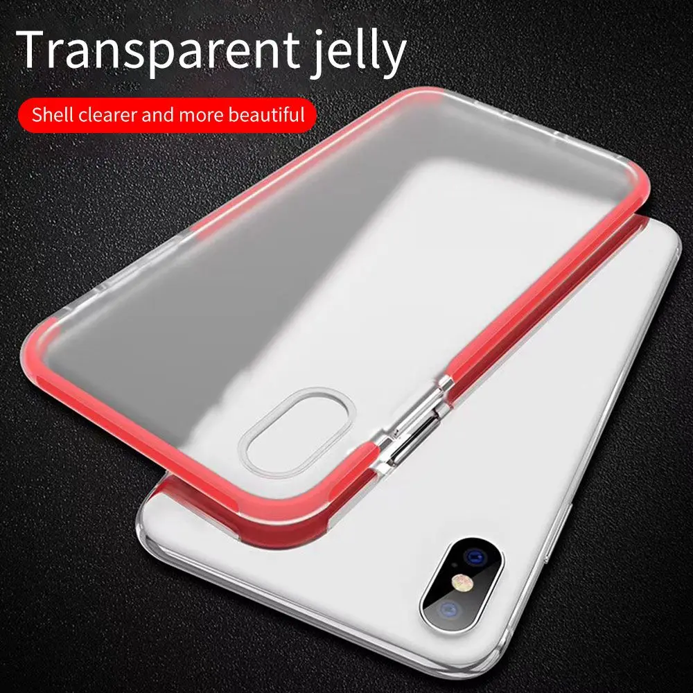 KISSCASE Phone Cover For iPhone X 10 8 Plus Case 360 Degree Flexible XR XS MAX 7 Anti Fingerprint Fundas |
