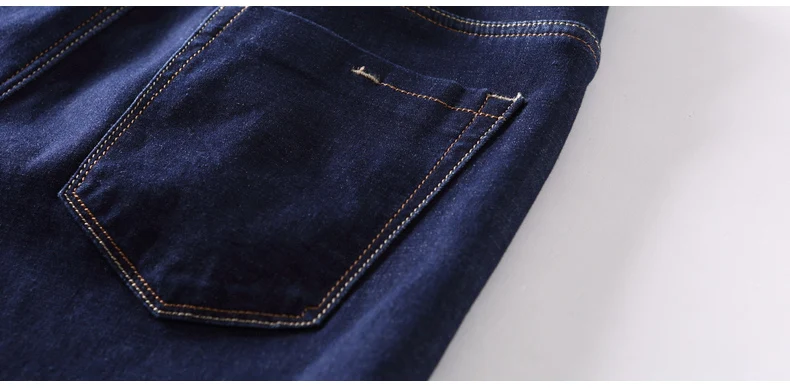 Пионерский лагерь толстые флисовые мужские зимние штаны брендовая одежда толстые однотонные темно-синие теплые джинсы мужские плотные брюки ANZ710003