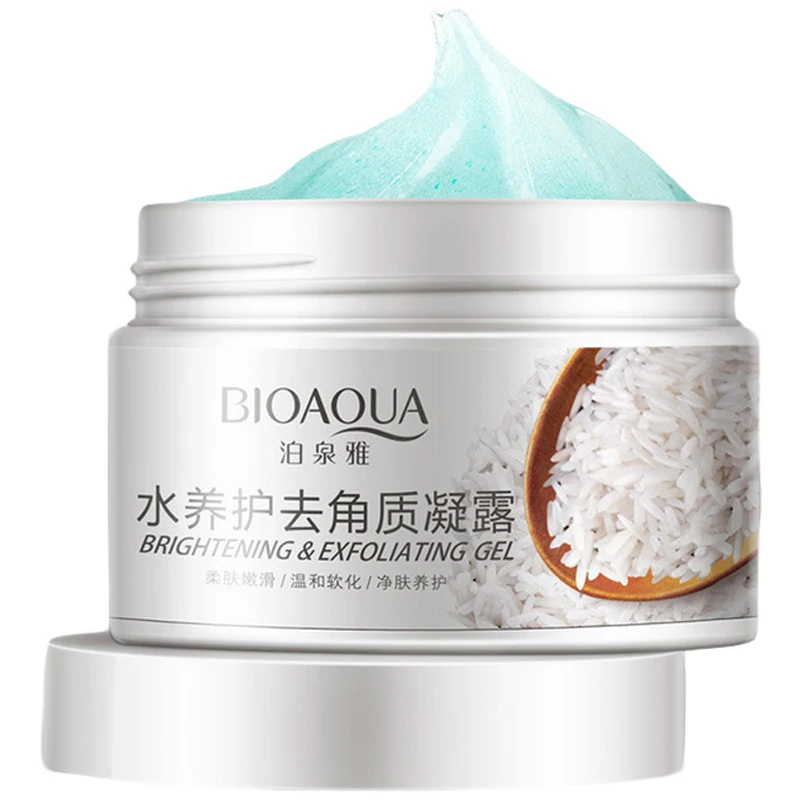 

Deep cleansing Aqua Gel Moisturizes Face Treatment BRIGHTENING Exfoliating Facial Scrub Smoothen Beauty Facial Skin Care