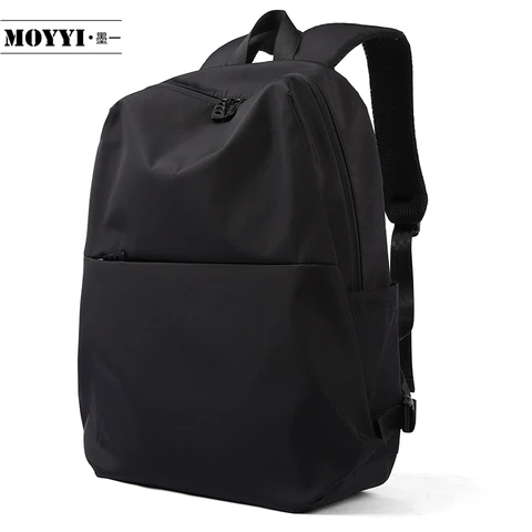 Moyyi Mochila Estilo Simples Grande Capacidade Mochila Homem Bolsa de Ombro Masculino Bolsa de Montanhismo Computador Funcional Bolsas Versáteis
