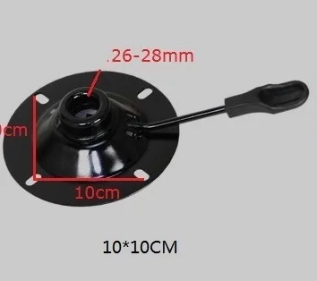 Деталь для офисного стула, пластина для сиденья, нижняя база, сменный механизм управления рычагом наклона, триггер для управления высотой - Цвет: 3