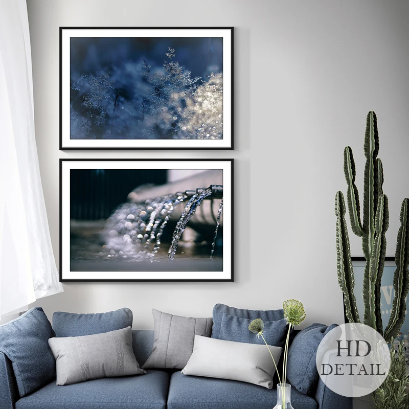 

Black and White Photography Winter Canvas Painting Landscape Posters and Prints Decor Snow View Wall Art Picture for Living Room