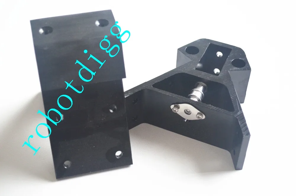 Alu Vertex для Kossel XXL/черный 2040 металлический уголок kossel NEMA 23 600/NEMA23 delat уголок|vertex|vertex 4 |